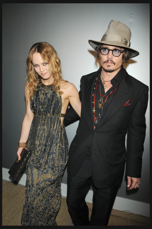 Vanessa Paradis et Johnny Depp au Festival de Cannes en 2010.