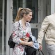 Exclusif - Patrick Antonelli, le mari de la chanteuse A.Bent, quitte le tribunal de grande instance à Nanterre, après avoir reçu le verdict de son procès. Le 8 juillet 2020.