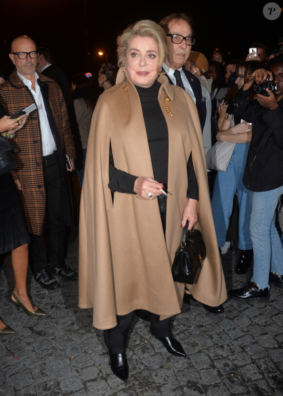 Catherine Deneuve - Arriveés au défilé "Céline" Collection Prêt-à-Porter Printemps/Eté 2020 lors de la Fashion Week de Paris, France, le 27 septembre 2019 © Veeren Ramsamy - Christophe Clovis / Bestimage