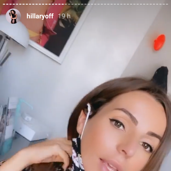 Hillary des "Ch'tis" à la Clinique des Champs-Elysées, le 9 juillet 2020