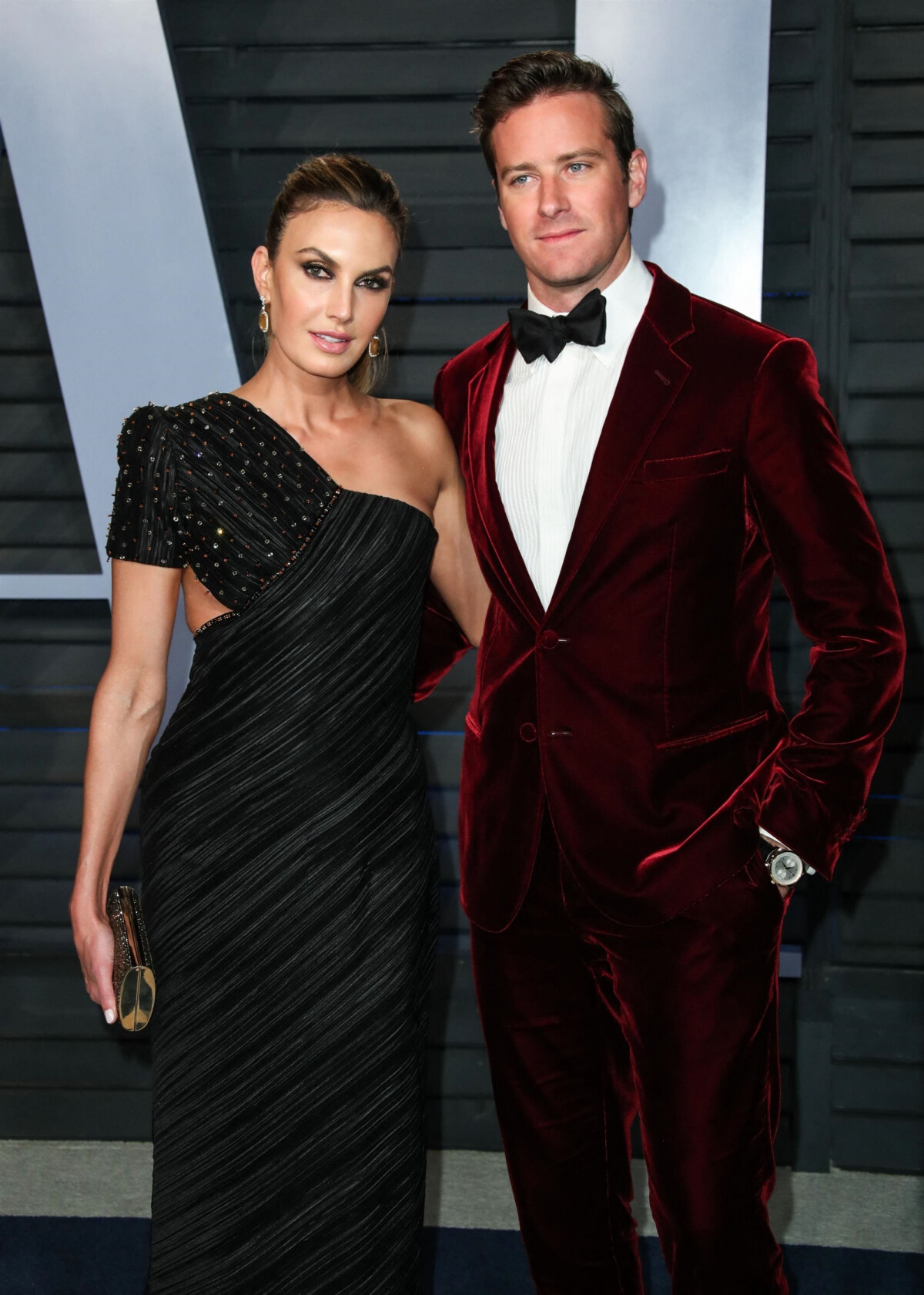 Photo Elizabeth Chambers Et Armie Hammer à La Soirée Vanity Fair Pour Les Oscars Le 4 Mars 