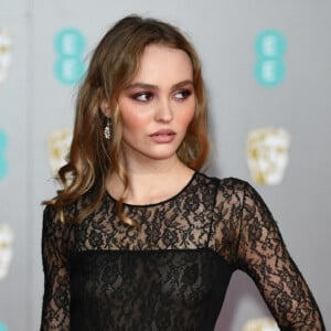 Lily-Rose Depp - 73e cérémonie des British Academy Film Awards (BAFTA) au Royal Albert Hall à Londres, le 2 février 2020.