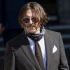 Johnny Depp arrive au tribunal le quatrième jour du procès contre le journal The sun à Londres le 10 juillet 2020