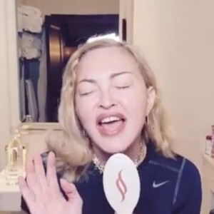 Madonna sur Instagram. Le 21 mars 2020.