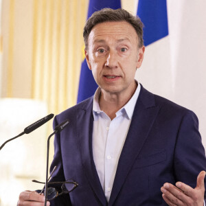 Stéphane Bern - Présentation des 18 projets de la Mission Patrimoine 2020 au ministère de la Culture à Paris le 30 juin 2020. La mission patrimoine confiée à S.Bern contribue à la sauvegarde du patrimoine français dans toute sa diversité. © Jack Tribeca / Bestimage