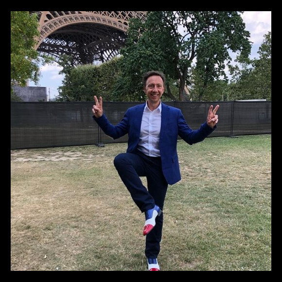 Stéphane Bern sur Instagram. Le 14 juillet 2018.