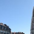 Un feu s'est déclaré à la cathédrale de Nantes (Loire-Atlantique) le 18 juillet 2020. Le feu est circonscrit, une enquête pour incendie volontaire est ouverte. © Ronan Houssin / Panoramic / Bestimage