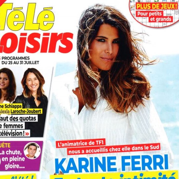 Couverture de "Télé Loisirs" du 20 juillet 2020