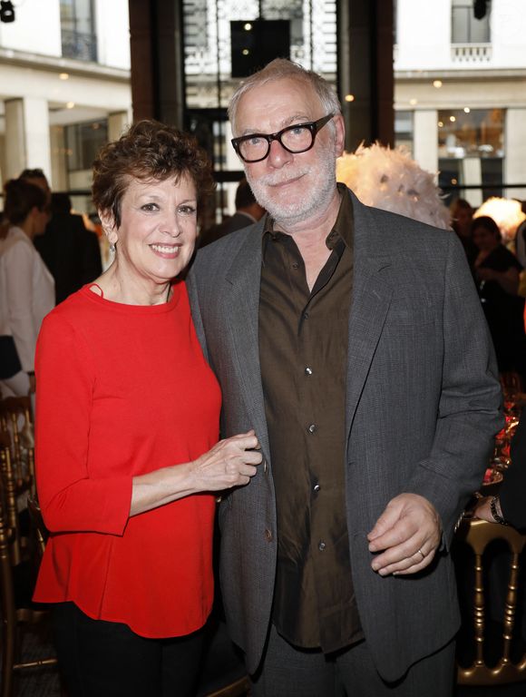 Exclusif - Catherine Laborde, Thomas Stern - Pour la 7ème année consécutive, l'association "Un Pas Vers la Vie" a organisé un dîner de charité en faveur de la recherche sur l'Autisme au Pavillon Vendôme à Paris le 22 mai 2017.© Marc Ausset- Lacroix / Bestimage