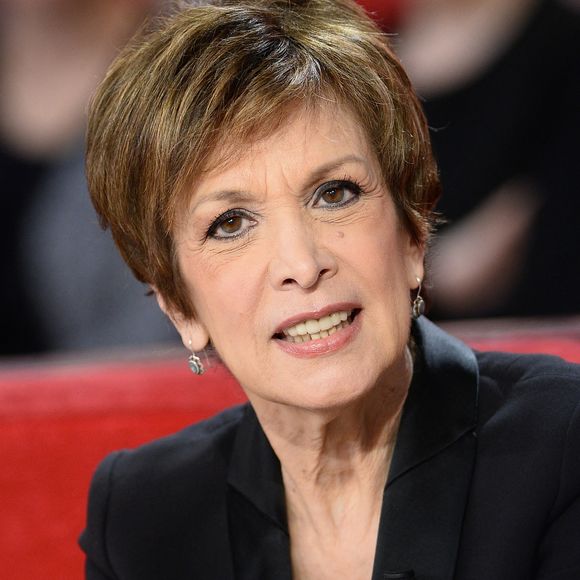 Catherine Laborde - Enregistrement de l'émission "Vivement Dimanche" à Paris le 10 février 2016 et qui sera diffusée le 14 février 2016. © Coadic Guirec/Bestimage