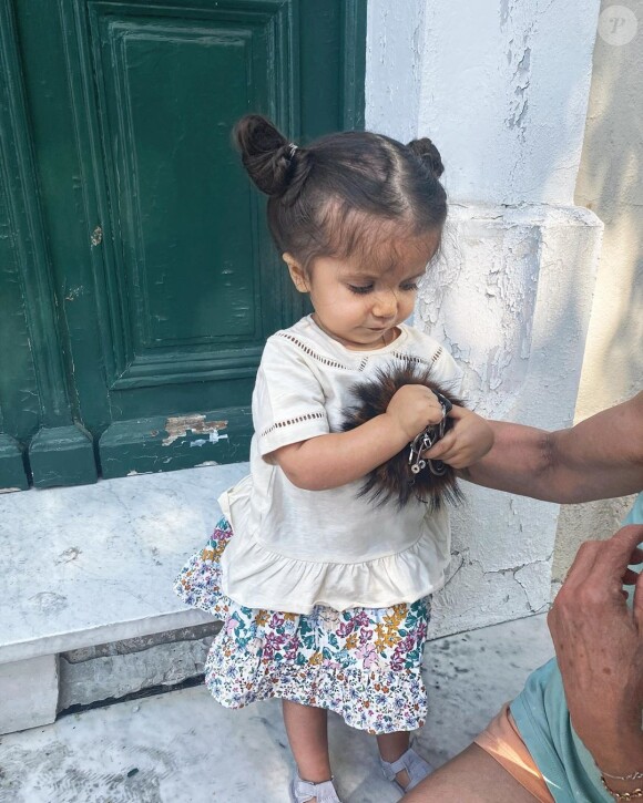 Liam Di Benedetto dévoile une photo de sa fille Joy, le 13 juillet 2020, sur Instagram