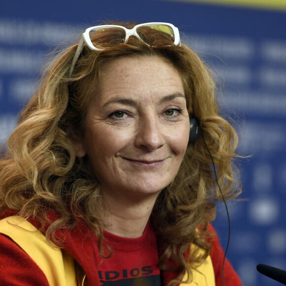 Corinne Masiero pendant la conférence de presse du film "Effacez l'historique'' lors du 70e Festival International du film de Berlin (Berlinale) dans la salle Berliner Festspiele à Berlin, Allemagne, le 24 février 2020. © Future-Image/Zuma Press/Bestimage