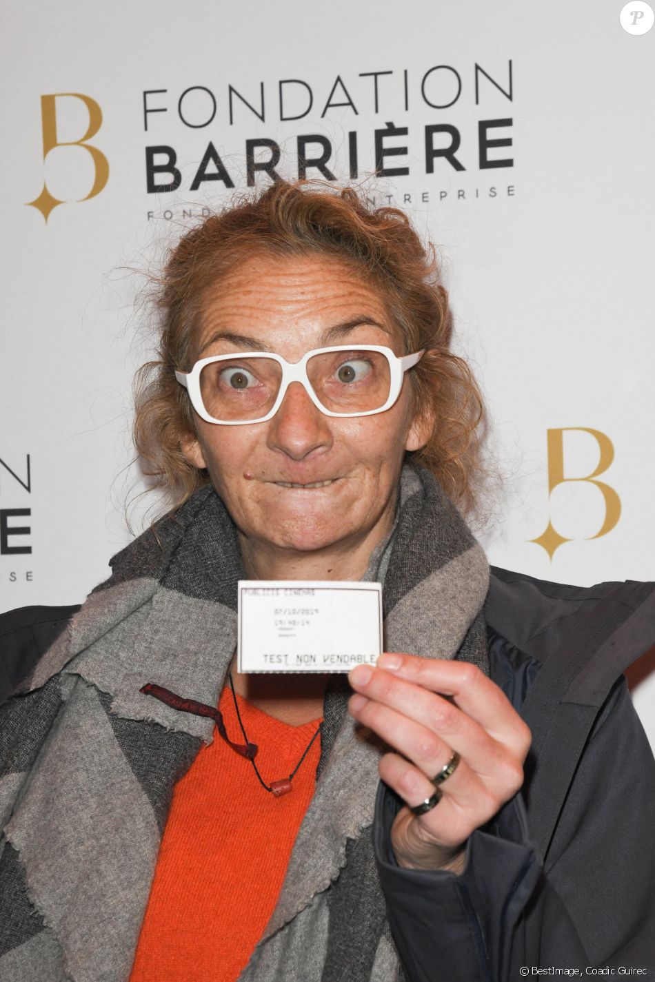 Corinne Masiero - Remise du prix Cinéma 2019 de la ...