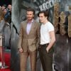 David Beckham et son fils Brooklyn à la première de "King Arthur - Legend Of The Sword" au Cineworld Empire à Londres, le 10 mai 2017.