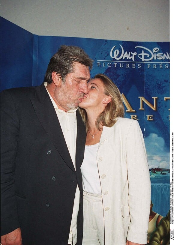 Jean-Pierre Castaldi et sa femme Corinne en 2001.