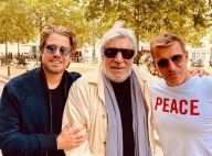 Benjamin et Giovanni Castaldi réunis : rare photo avec leur père Jean-Pierre