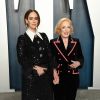 Sarah Paulson et sa compagne Holland Taylor - People à la soirée "Vanity Fair Oscar Party" après la 92ème cérémonie des Oscars 2020 au Wallis Annenberg Center for the Performing Arts à Los Angeles, le 9 février 2020.