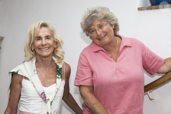 Cocktail chez Jacqueline Franjou - Jacqueline Franjou, Jamie McCourt, Ambassadrice des États-Unis en France et à Monaco, Valérie Paecht Spectacle "Inconnu À Cette Adresse" de K.Taylor, mise en scène par D.de Malherbe M.Boujenah et C.Berling reprennent ce spectacle de lecture théâtralisée des dix-neuf lettres du chef d'oeuvre de Kressmann Taylor. © Cyril Bruneau / Festival de Ramatuelle / Bestimage
