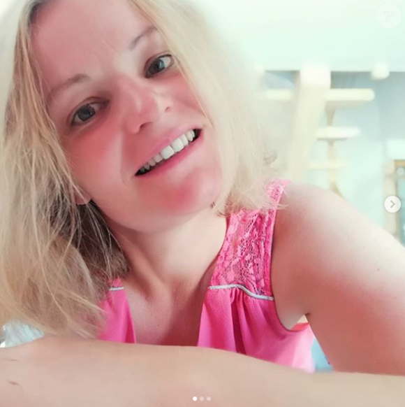 Aude, candidate de "L'amour est dans le pré" en 2018, est apparue amincie sur des photos postées sur Instagram. Août 2020.