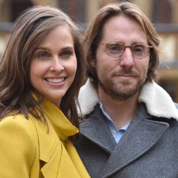 Ophélie Meunier et son mari Mathieu Vergne - 159ème vente aux enchères des vins des Hospices de Beaune le 17 novembre 2019. © Giancarlo Gorassini/Bestimage