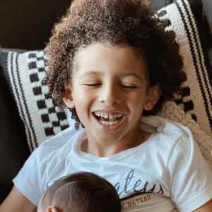 Rachel Legrain-Trapani partage de nouvelles photos de son fils Andrea, né le 7 juillet 2020 - Instagram, 7 août 2020