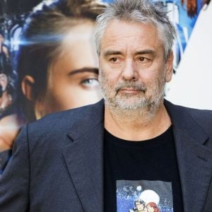 Luc Besson sur le photocall de son film "Valérian et la Cité des mille planètes" à Rome en Italie le 13 septembre 2017.