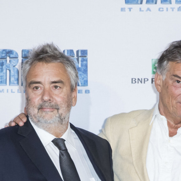 Guest, Luc Besson, Benoît Jacquot et Alain Chabat - Avant-première du film "Valérian et la Cité des mille planètes" de L. Besson à la Cité du Cinéma à Saint-Denis, le 25 juillet 2017. © Olivier Borde/Bestimage 