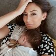 Rachel Legrain-Trapani partage de nouvelles photos de son fils Andrea, né le 7 juillet 2020 - Instagram, 7 août 2020