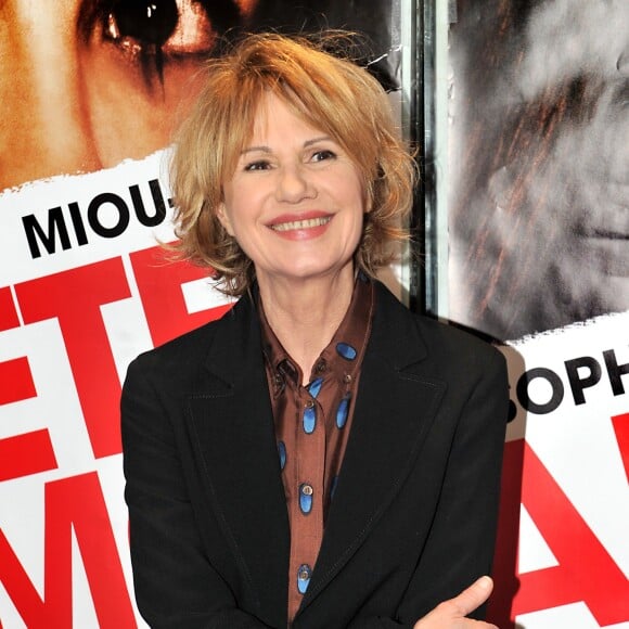 Miou Miou - Avant-premiere de "Arretez-moi" de Jean-Paul Lilienfeld au cinema UGC Les Halles à Paris le 5 février 2013.