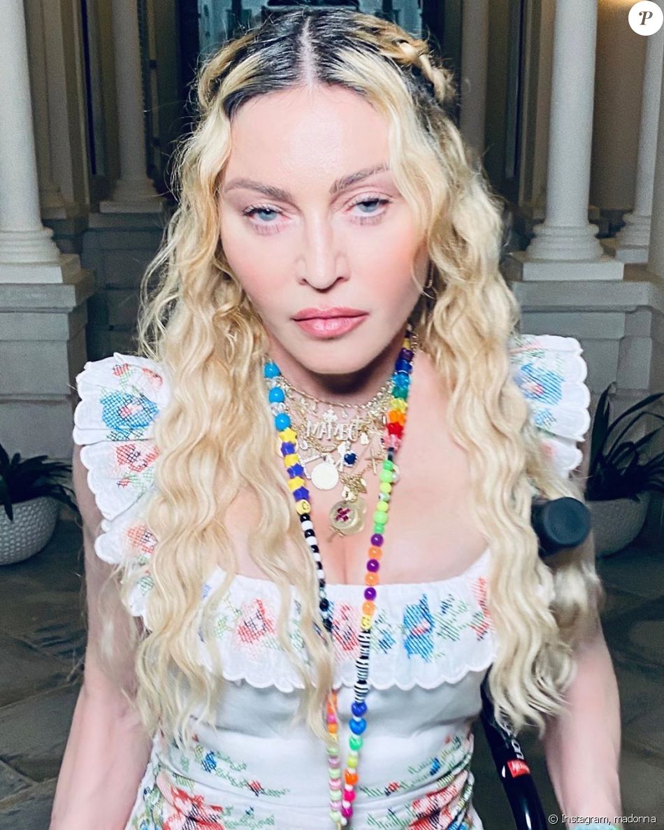 Madonna prend la pose sur Instagram pour ses 62 ans, le 16 août 2020