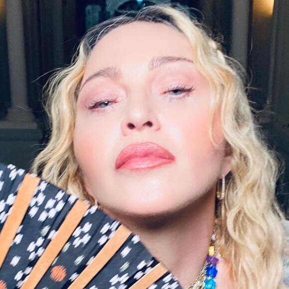 Madonna prend la pose sur Instagram pour ses 62 ans, le 16 août 2020.