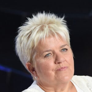 Exclusif - Mimie Mathy - Enregistrement de l'émission "Bon anniversaire Line" à l'occasion des 90 ans de L.Renaud au Théâtre Bobino à Paris, qui sera diffusée le Mardi 3 juillet à 20h55 sur France 2. Le 25 juin 2018. © Coadic Guirec / Bestimage