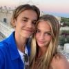 Romeo Beckham le 24 juillet 2020 sur Instagram.
