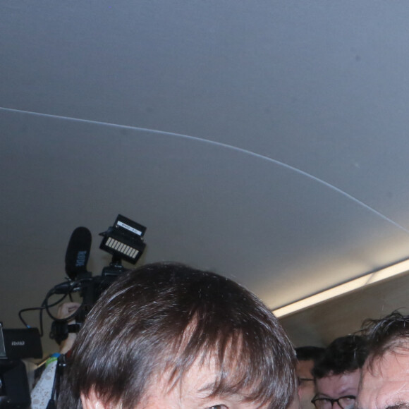 Exclusif - Nicolas Hulot et Michel Sarran - Inauguration de la nouvelle ligne LGV (Ligne Grande Vitesse) Paris-Bordeaux. Le TGV est parti de la gare Montparnasse à 8h41. Le 1er juillet 2017 © CVS / Bestimage