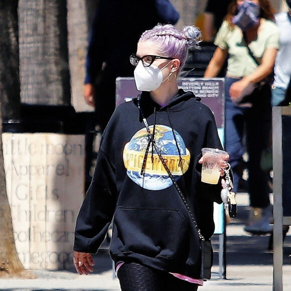 Exclusif - Kelly Osbourne à Los Angeles, le 8 août 2020.