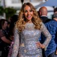 Cathy Guetta sur la croisette lors du 72ème Festival International du Film de Cannes, le 23 mai 2019. 