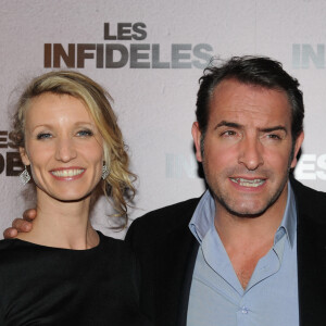 Archives - Alexandra Lamy et Jean Dujardin lors de l'avant-premiere des Infideles a Paris le 14 fevrier 2012