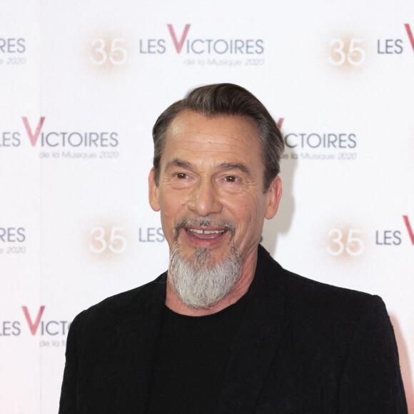 Florent Pagny - Photocall de la 35ème cérémonie des Victoires de la musique à la Seine musicale de Boulogne-Billancourt, le 14 février 2020. © Cyril Moreau/Bestimage