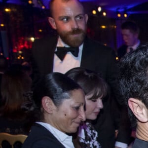 Iris Mittenaere (Miss France et Miss Univers 2016) et Diego El Glaoui - Dîner de gala de l'association AEM (Un Avenir pour les Enfants du Monde) au bénéfice des enfants du Rwanda organisé par B.Djian au Pavillon Ledoyen à Paris, France, le 12 décembre 2019. © Olivier Borde/Bestimage