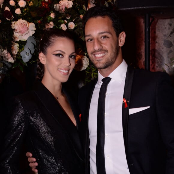 Iris Mittenaere (Miss France et Miss Univers 2016) et son compagnon Diego El Glaoui lors de la soirée de gala de la 18ème édition du "Dîner de la mode du Sidaction" au Pavillon Cambon Capucines - Potel et Chabot à Paris, France, le 23 janvier 2020. © ORachid Bellak/Bestimage