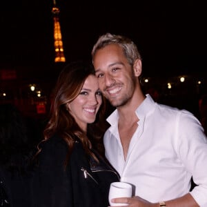 Iris Mittenaere (Miss France et Miss Univers 2016) et son compagnon Diego El Glaoui - Maëva Coucke fête son 26ème anniversaire sur la péniche "Pastel" avec ses amis à Paris le 27 juin 2020. © Rachid Bellak/Bestimage