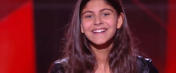 Alice, candidate de "The Voice Kids" saison 7, intègre l'équipe de Patrick Fiori - Samedi 29 août 2020, TF1