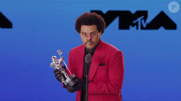 The Weeknd - Cérémonie des MTV Video Music Awards, le 30 août 2020, à New York.