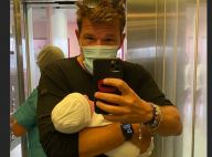 Benjamin Castaldi : Tendre photo d'Aurore et leur fils et retour à la maison !