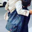Mélissa Theuriau avec son fils Léon pour sa rentrée scolaire, sur Instagram le 1er septembre 2020.