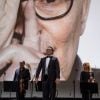 La maestro Andrea Morricone rend hommage à son père Ennio Morricone - Cérémonie d'ouverture de la Mostra de Venise le 2 septembre 2020.