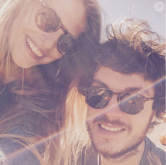 Solène Hébert, l'actrice de "Demain nous appartient", avec son mari sur Instagram.