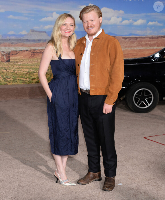 Kirsten Dunst et Jesse Plemons - Les célébrités assistent à la première du film de Netflix "El Camino : A breaking bad movie" à Los Angeles, le 7 octobre 2019.