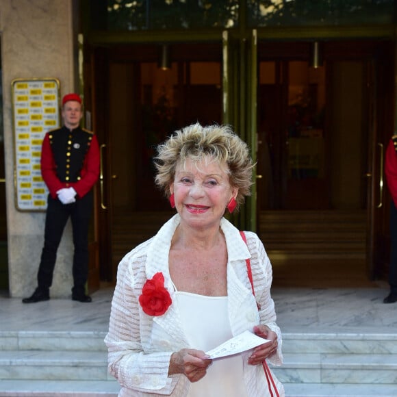 Annie Cordy - 21ème Gala "Musique contre l'oubli" au profit d'Amnesty International au Thêatre Des Champs-Elysées à Paris le 17 juin 2015. 