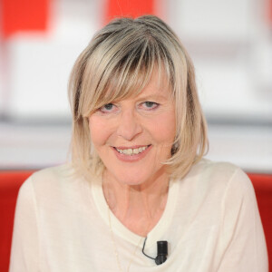 Exclusif - Chantal Ladesou - Enregistrement de l'émission ' Vivement Dimanche ' au studio Gabriel le 18 mai 2020 . Diffusion le 14/06/2020 sur France 2 . © Guillaume Gaffiot / Bestimage